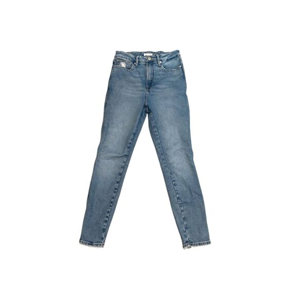 Good American Women's Ankle Jeans Size 6 Blue Light Wash Slim Fit - Picture 3 of 11